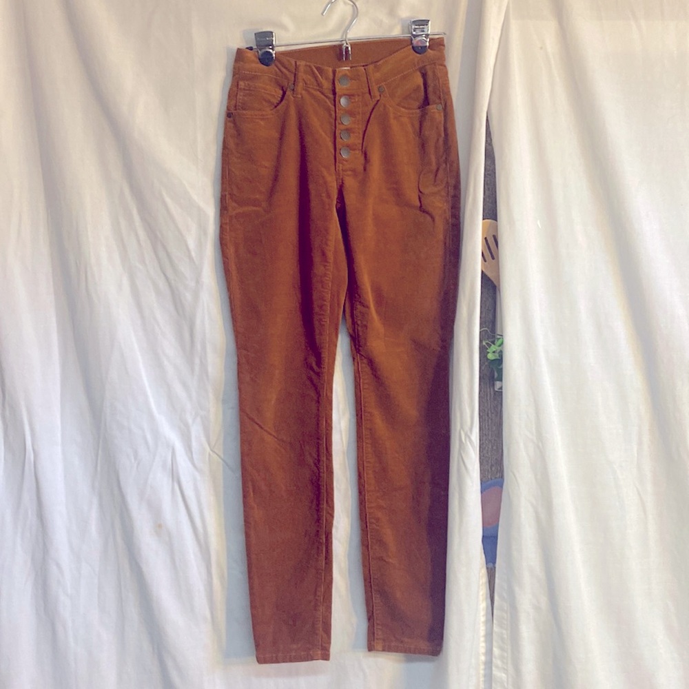 Cabi Corduroy pants brown/orange